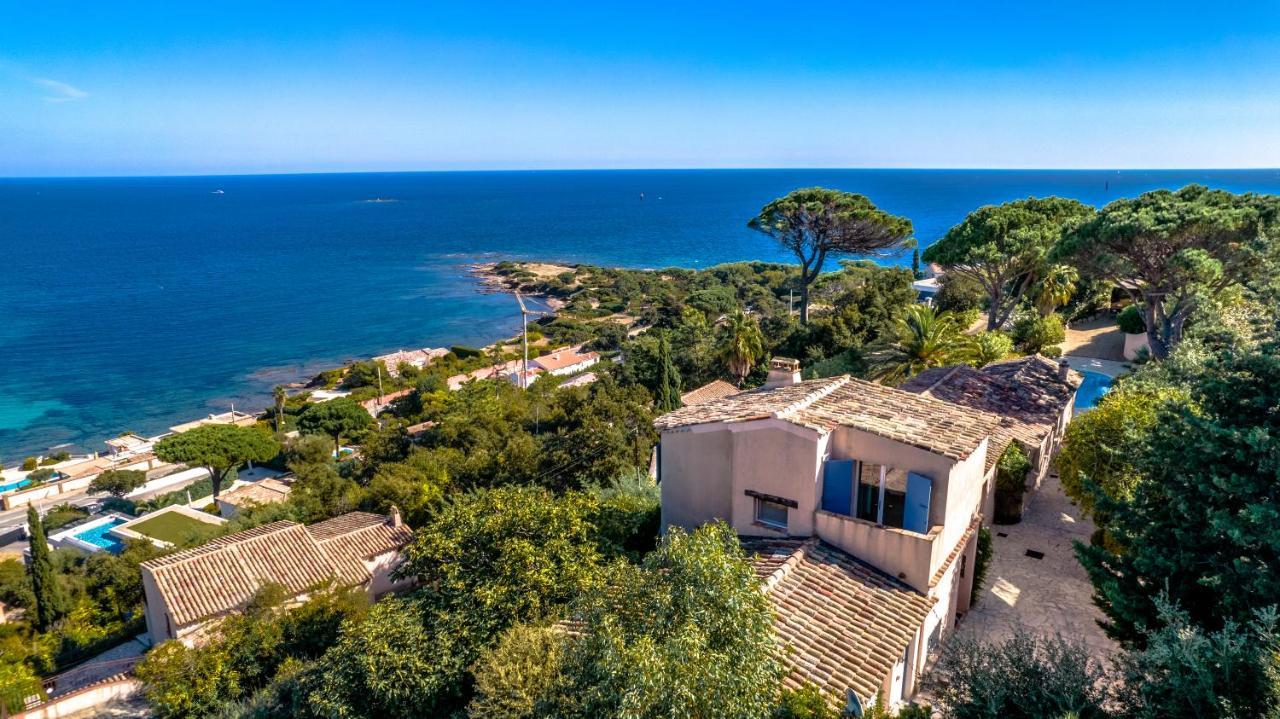 Superbe Villa, Incroyable Vue Mer, Piscine Chauffee, Climatisee Sainte-Maxime Exterior photo