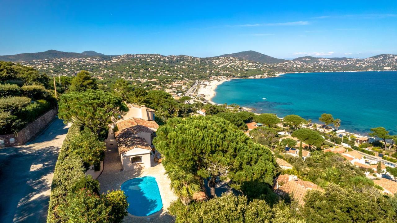 Superbe Villa, Incroyable Vue Mer, Piscine Chauffee, Climatisee Sainte-Maxime Exterior photo