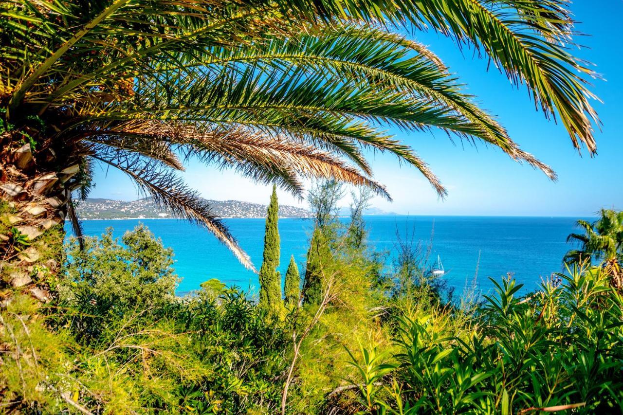Superbe Villa, Incroyable Vue Mer, Piscine Chauffee, Climatisee Sainte-Maxime Exterior photo