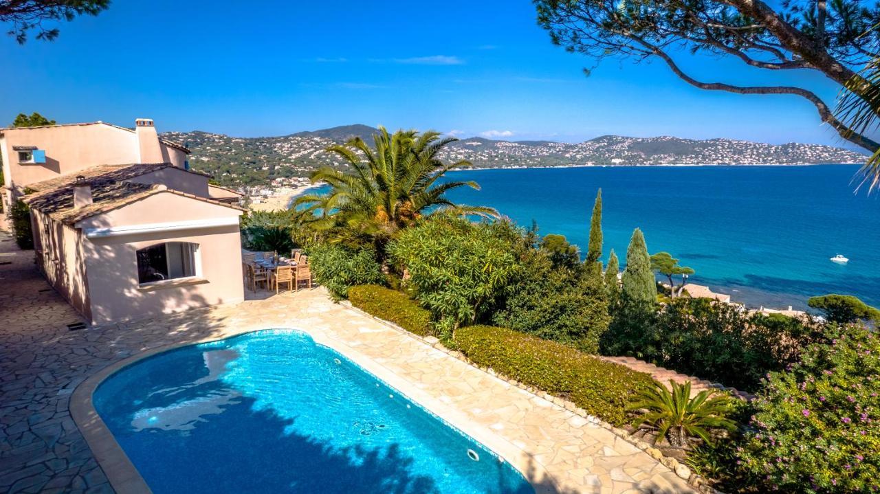 Superbe Villa, Incroyable Vue Mer, Piscine Chauffee, Climatisee Sainte-Maxime Exterior photo