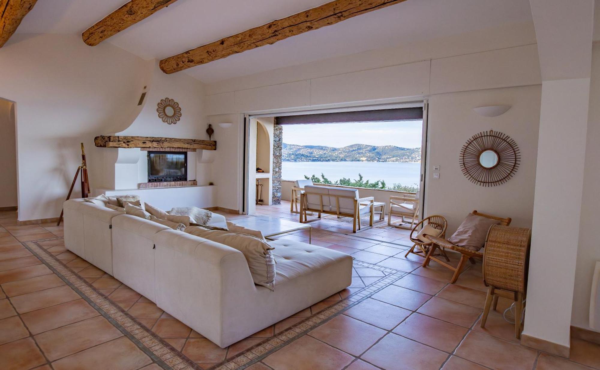 Superbe Villa, Incroyable Vue Mer, Piscine Chauffee, Climatisee Sainte-Maxime Exterior photo