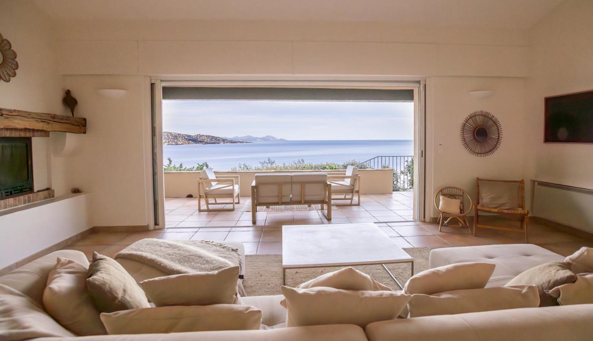 Superbe Villa, Incroyable Vue Mer, Piscine Chauffee, Climatisee Sainte-Maxime Exterior photo